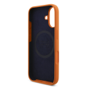 Red Bull Silicone Blue Ring MagSafe Case for iPhone 17 Orange