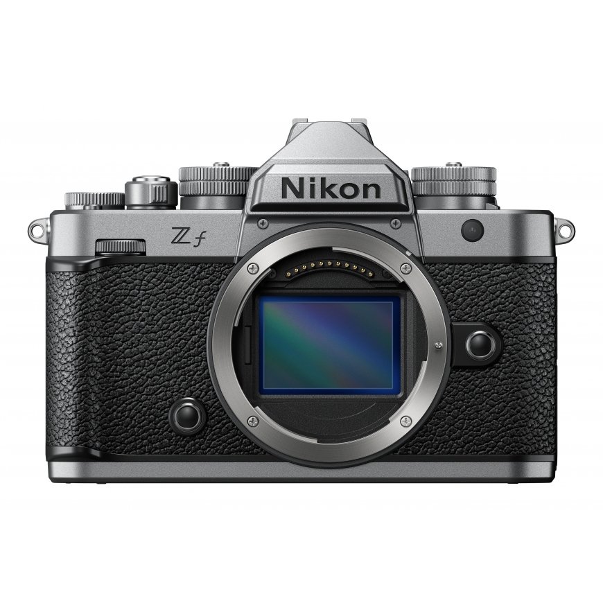 Nikon Z f mirrorless camera, silver + 24-70 mm f/4 lens – 2
