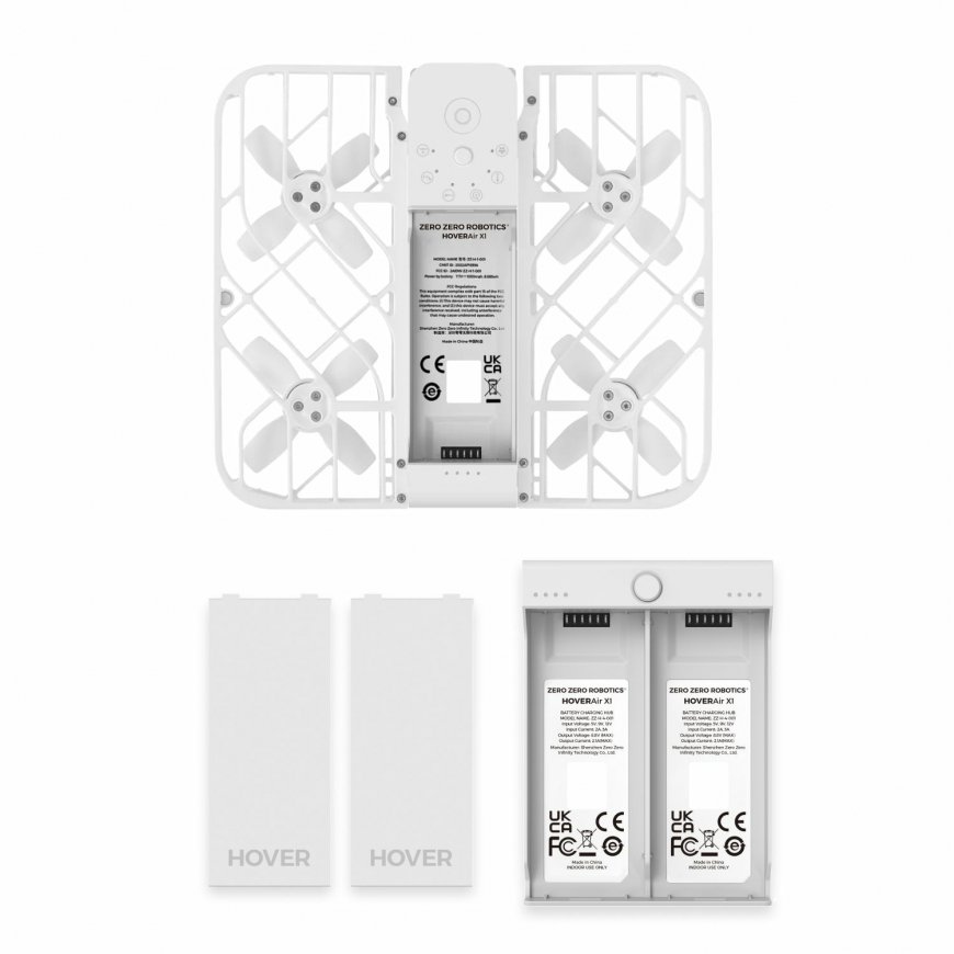 HOVERAir X1 Combo 4 rotori Kvadrokopters