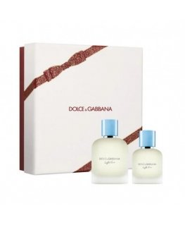 Dolce&Gabbana LIGHT Mėlynas POUR HOMME Karpis 2 tk