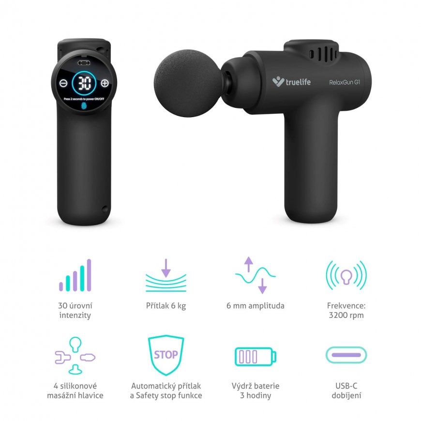 TrueLife RelaxGun G1 - hierontakivimittari