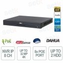 IP-регистратор NVR5208-8P-EI2 8 каналов, 8 PoE IP-регистратор NVR5208-8P-EI2 8 каналов, 8 PoE