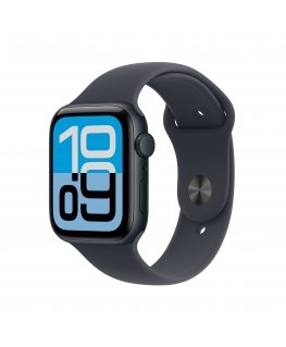 Apple Watch SE (3nd generation) OLED 44 mm Цифровой 368 x 448 пикселей Сенсорный экран Черный Wi-Fi GPS (спутниковый)