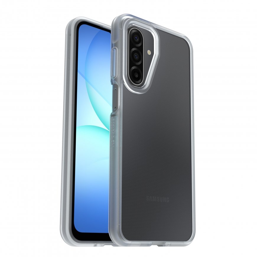 OtterBox React suojakuori Samsung Galaxy A17 5G/A16/A16 5G, läpinäkyvä