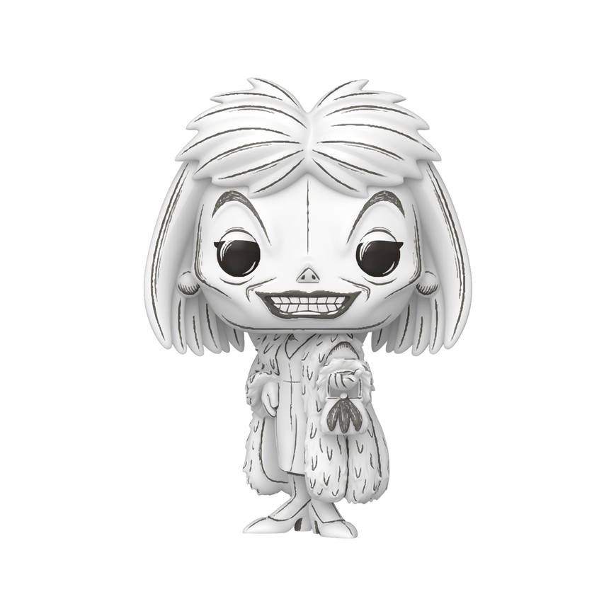 FUNKO POP! Vinilinė figūrėlė: Disney: 101 Dalmatians - Cruella de Vil (Sketched Deco) – 2