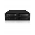 ICY BOX IB-2242U2K 13.3 cm (5.25") Storage drive tray Black ICY BOX IB-2242U2K 13.3 cm (5.25") Storage drive tray Black