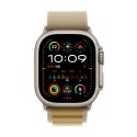 Apple Watch Ultra 2 GPS + Cellular 49mm Natural Titanium Case with Tan Alpine Loop - Small Apple Watch Ultra 2 GPS + Cellular 49mm Natural Titanium Case with Tan Alpine Loop - Small