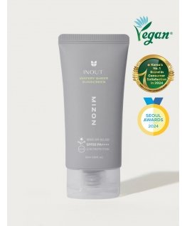 Mizon mitrinošs sejas saules aizsargkrēms SPF 50 PA++++ Inout (ūdens caurspīdīgs saules aizsargkrēms) 50 ml