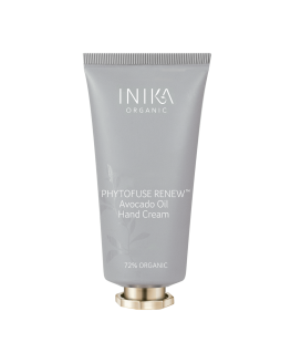 Inika Organic Rankų kremas su avokadų aliejumi „Phytofuse Renew“ (rankų kremas) 75 ml