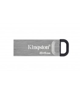 Kingston Technology DataTraveler Kyson USB zibatmiņa 64 GB USB Type-A 3.2 Gen 1 (3.1 Gen 1) Sudrabs