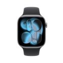 Apple Watch Series 11 GPS 46mm Space Grey Aluminium Case with Black Sport Band - S/M Apple Watch Series 11 GPS 46mm Space Grey Aluminium Case with Black Sport Band - S/M