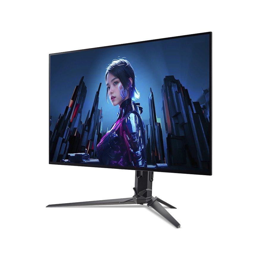 Acer X32X3BMIIPHUZX PC lamekuvar 80 cm (31.5") 3840 x 2160 pikslit 4K Ultra HD OLED-ekraan Must – 3