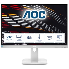 AOC P1 24P1/GR LED display 60,5 cm (23.8") 1920 x 1080 пикселей Full HD Серый
