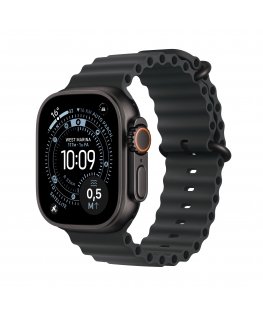 Apple Watch Ultra 3 OLED 49 mm Digitaalinen 422 x 514 pikseliä Kosketusnäyttö 5G musta Wi-Fi GPS (satelliitti)