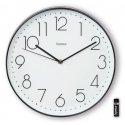 Hama Corsica Quartz clock Round Black, White Hama Corsica Quartz clock Round Black, White