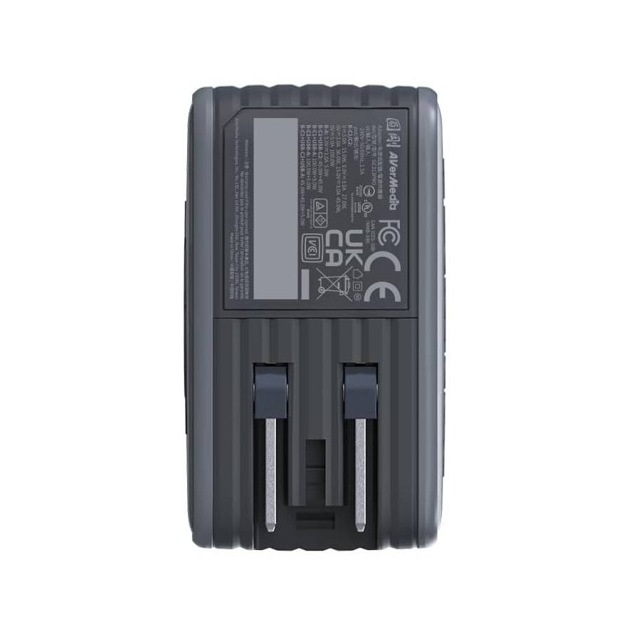 AVerMedia GC313Pro Universal Black AC Fast charging Indoor – 2