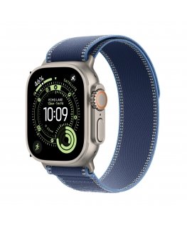 Apple Watch Ultra 3 OLED 49 mm Digitaalinen 422 x 514 pikseliä Kosketusnäyttö 5G Titaani Wi-Fi GPS (satelliitti)