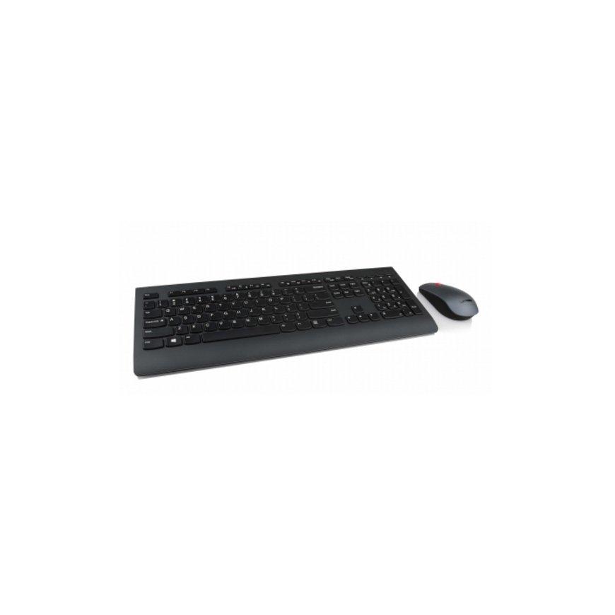 Lenovo 4X30H56829 keyboard Mouse included Universal RF Wireless QWERTY US English Black