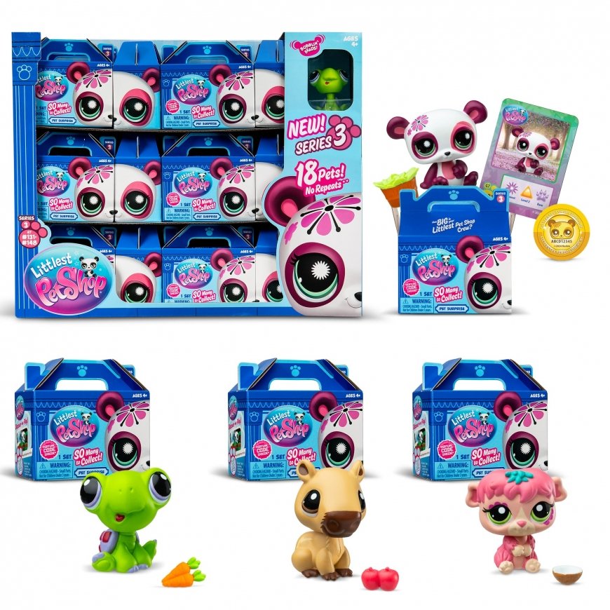 Pienimmät lemmikit LITTLEST PET SHOP KERÄÄ JA NÄYTÄ -LAATIKKO – 2