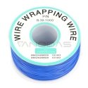 OEM Insulated PVC Coated 30AWG Wire Winding Reel 250m - Blue OEM Insulated PVC Coated 30AWG Wire Winding Reel 250m - Blue