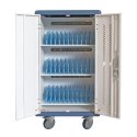 Techly Ventilated Charging Station Trolley 30 Notebook or Smartphone Black/Grey Techly Ventilated Charging Station Trolley 30 Notebook or Smartphone Black/Grey