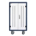 Techly I-CABINET-30DTY nešiojamų įrenginių tvarkymo vežimėlis / spinta Laisvai stovintis Balta, Mėly Techly I-CABINET-30DTY nešiojamų įrenginių tvarkymo vežimėlis / spinta Laisvai stovintis Balta, Mėly