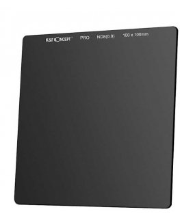 Filter - K&F Concept ND8 100x100mm Optical Glass 3-Stop Neutral Density
