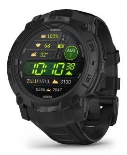 Garmin Instinct 3 Tactical Edition 3,3 cm (1.3") AMOLED 50 mm Digitaalinen 416 x 416 pikseliä musta GPS (satelliitti)
