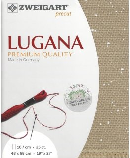 Zweigart Sawitzki Iepriekš nomizots Lugana 48x68 cm 383574494868