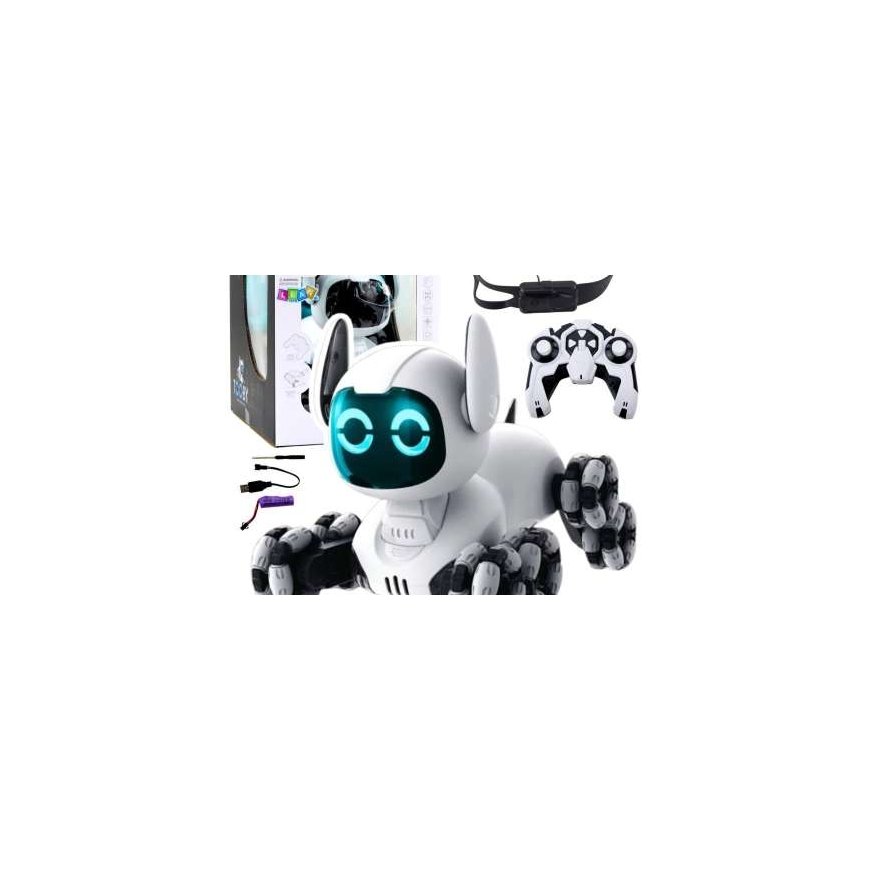 Lean Toys Interaktīvais robots TOOBY suns ar tālvadību