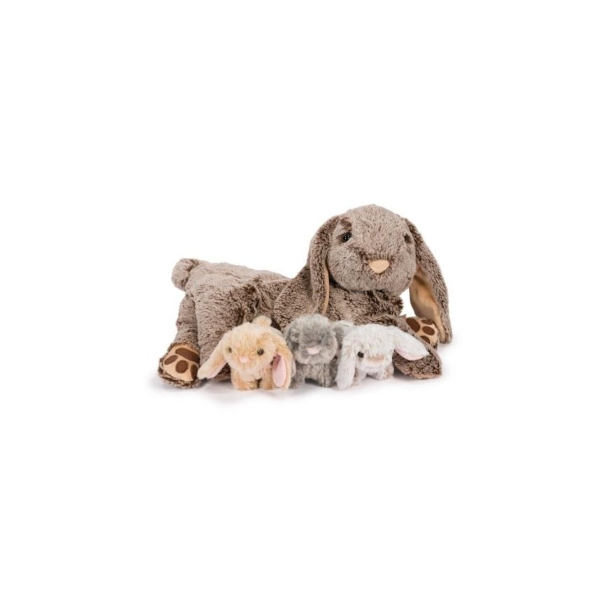 Triušių mama su 3 triušiukais Cozy Noxxiez FP503 – 2