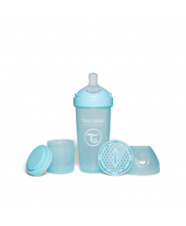 Twistshake Anti-Colic Bottle Pro Double 330ml Blue 79041