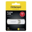 Intenso Flash Line USB zibatmiņa 32 GB USB Veids-C 3.2 Gen 1 (3.1 Gen 1) Balts