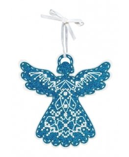 Beldizart Cross Stitch Embroidery Kit "Weightless Angel" 11x11 cm ST-1000