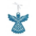Beldizart Cross Stitch Embroidery Kit "Weightless Angel" 11x11 cm ST-1000 Beldizart Cross Stitch Embroidery Kit "Weightless Angel" 11x11 cm ST-1000