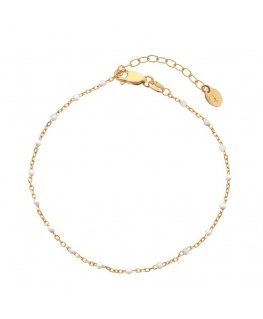 Hot Diamonds Jac Jossa Embrace DL655 auksu dengta apyrankė su karoliukais