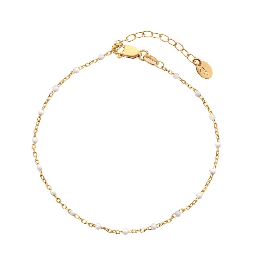 Hot Diamonds Jac Jossa Embrace DL655 kuldiga kaetud käevõru helmestega