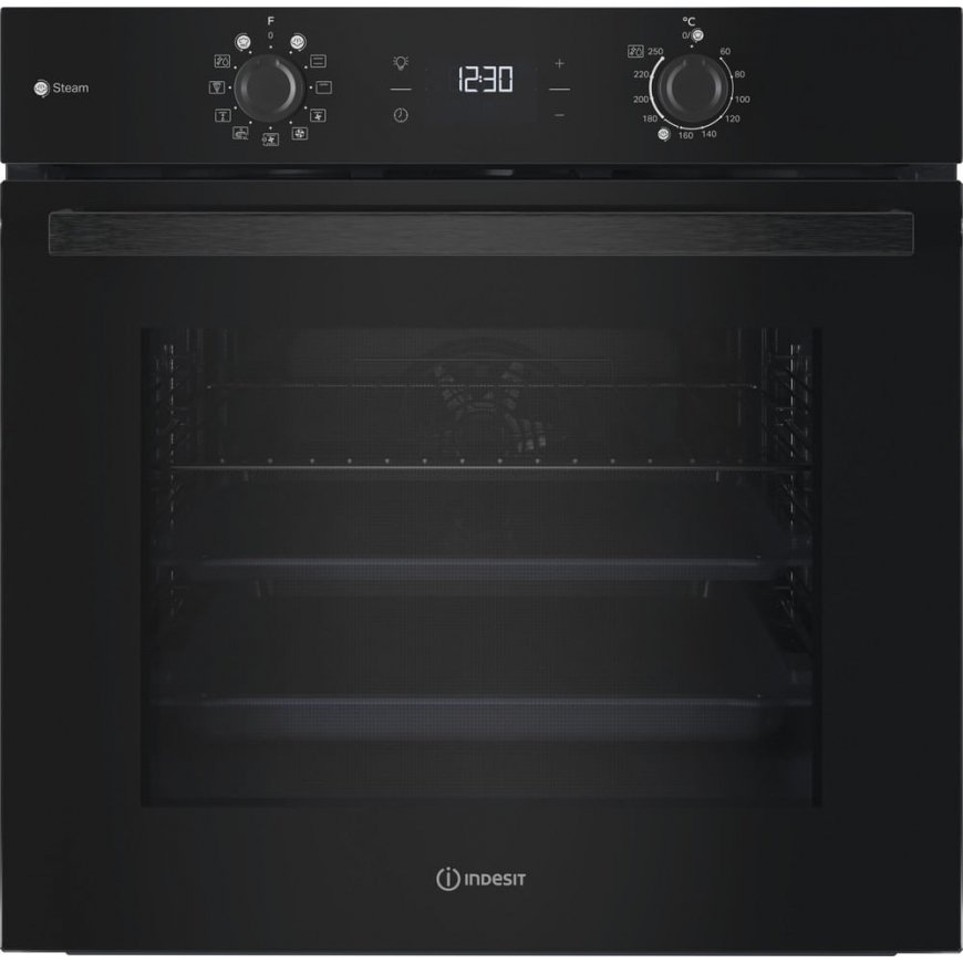 Indesit IO K58HS B 71 L musta