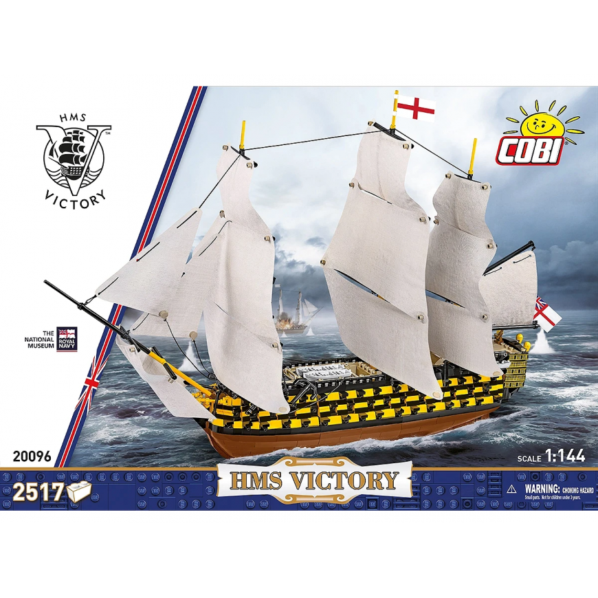 COBI - Statybinis rinkinys H.M.S. Victory, 1/144, 20096
