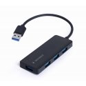 Gembird UHB-U3P4-03 laptop dock/port replicator Wired USB 3.2 Gen 1 (3.1 Gen 1) Type-A Black
