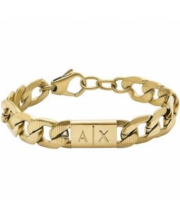 Armani Ненарушимый мужской позолоченный браслет AXG0078710
