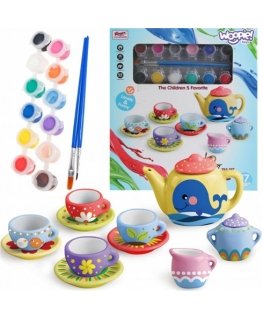 Woopie Wooden Tea Set Indai
