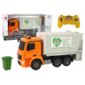 RoGer Orange Garbage Truck with Sound Function + Accessories RoGer Orange Garbage Truck with Sound Function + Accessories