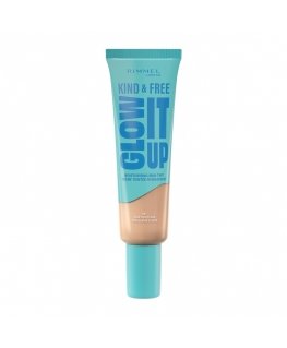 Rimmel mitrinošs kosmētikas līdzeklis Kind & Free Glow It Up (ādas tonis) 30 ml