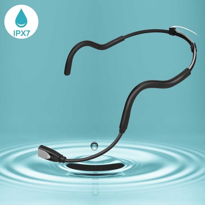 Microphone - KIMAFUN WP88 Waterproof Headphones Mini XLR 4-pin 110 cm Cable