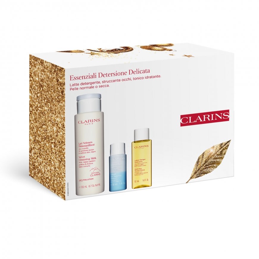 Clarins Moisturizing Cleansing Essentials – 3