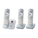 Panasonic KX-TG6823 DECT telephone Caller ID Silver, White Panasonic KX-TG6823 DECT telephone Caller ID Silver, White