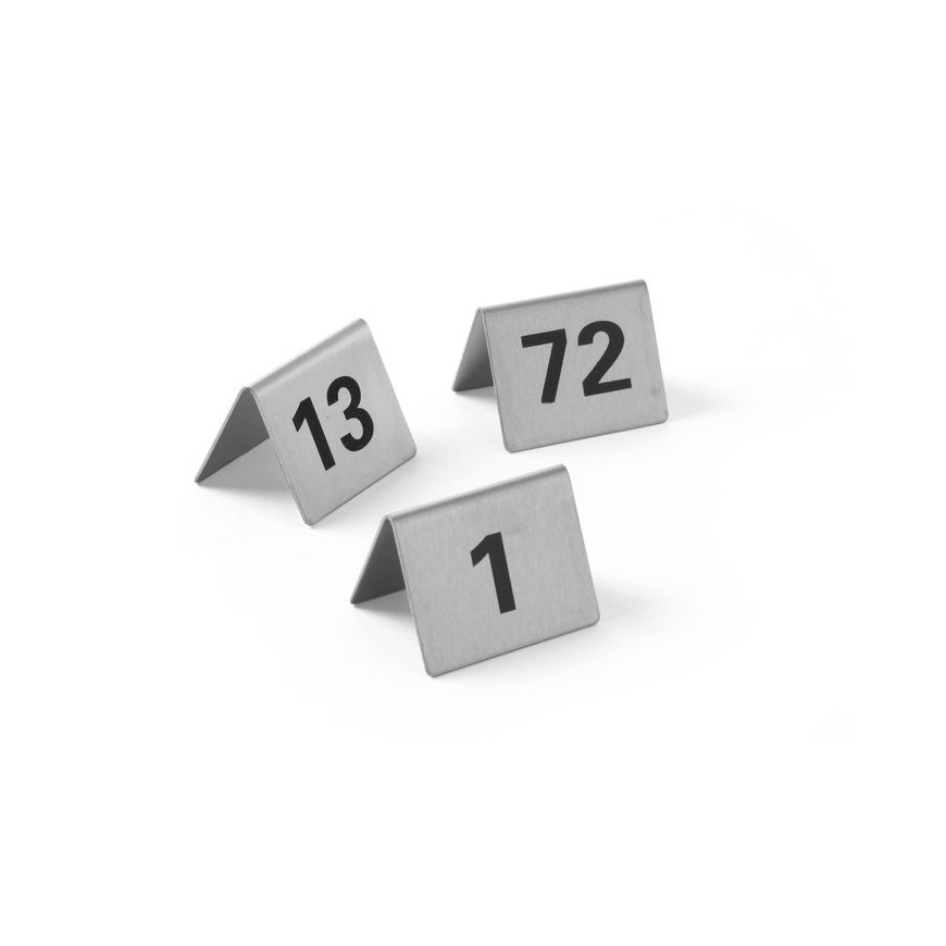 Hendi Informācijas plāksne NUMURS GALDIKAM 13-24