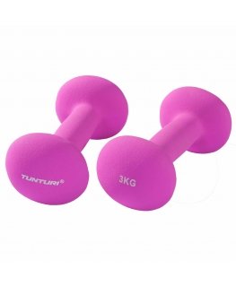 Tunturi 14TUSCL377 hantel Kindla kaaluga hantel 3 kg 2 tk