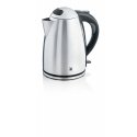 WMF Stelio 0413020012 vedenkeitin 1,7 L 2400 W musta, Ruostumaton teräs